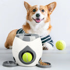 Interactive Pet Ball Launcher for Dogs & Puppies – Slow Feeder & Training Machine