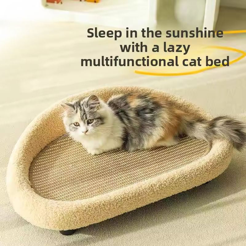 Compact cat bed