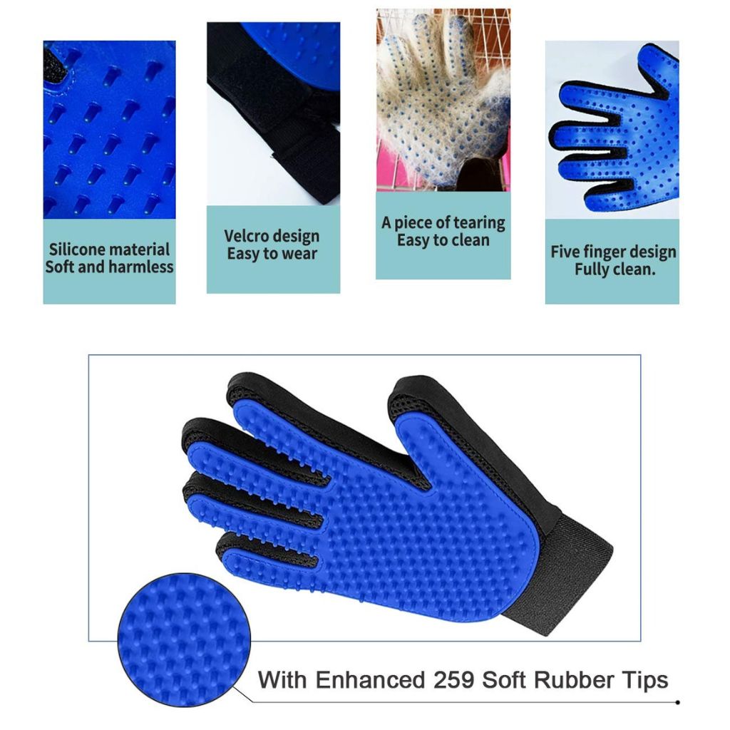 Grooming Glove for Shedding Pets

