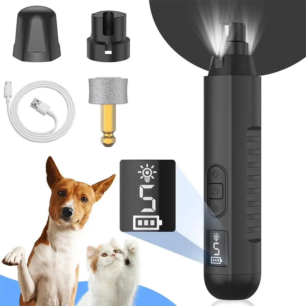 USB rechargeable nail grinder