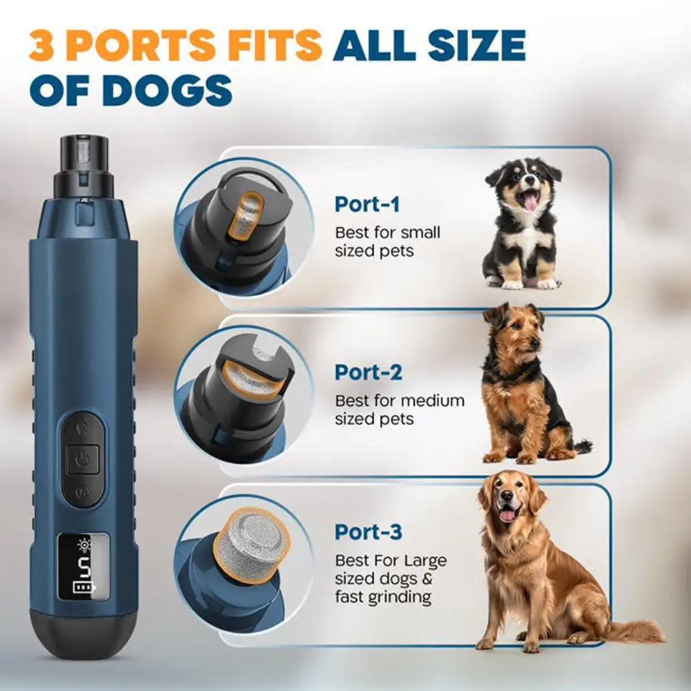 USB rechargeable nail grinder