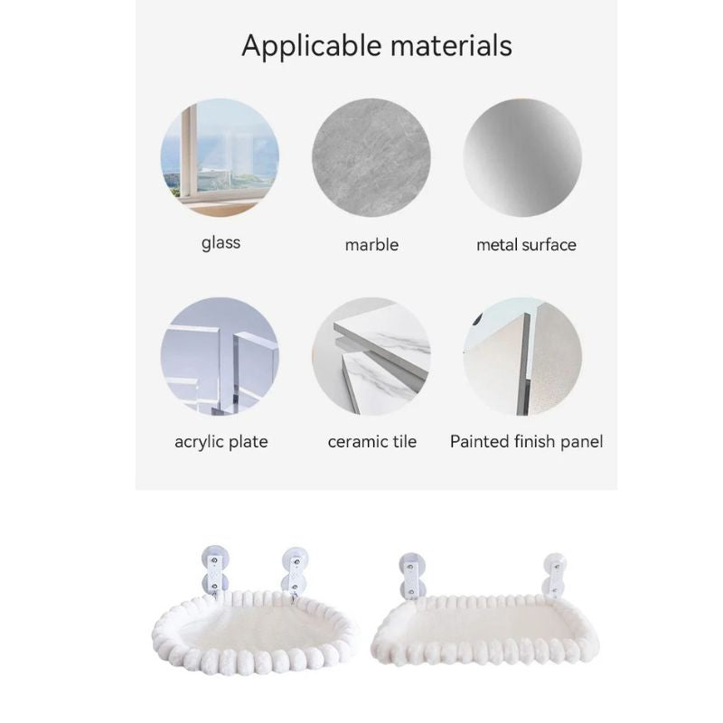 Durable cat window bed