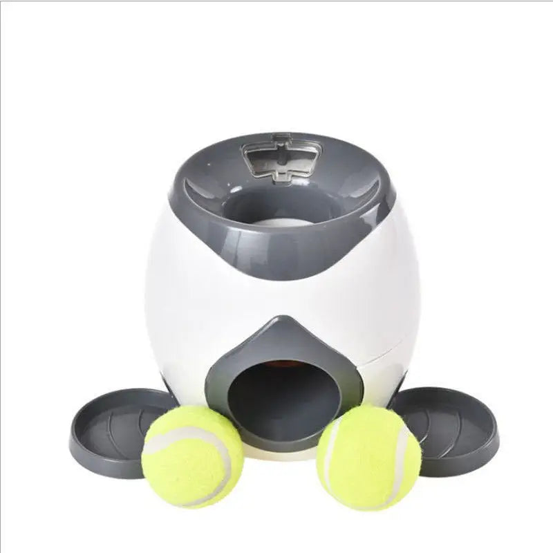 Interactive Pet Ball Launcher for Dogs & Puppies – Slow Feeder & Training Machine