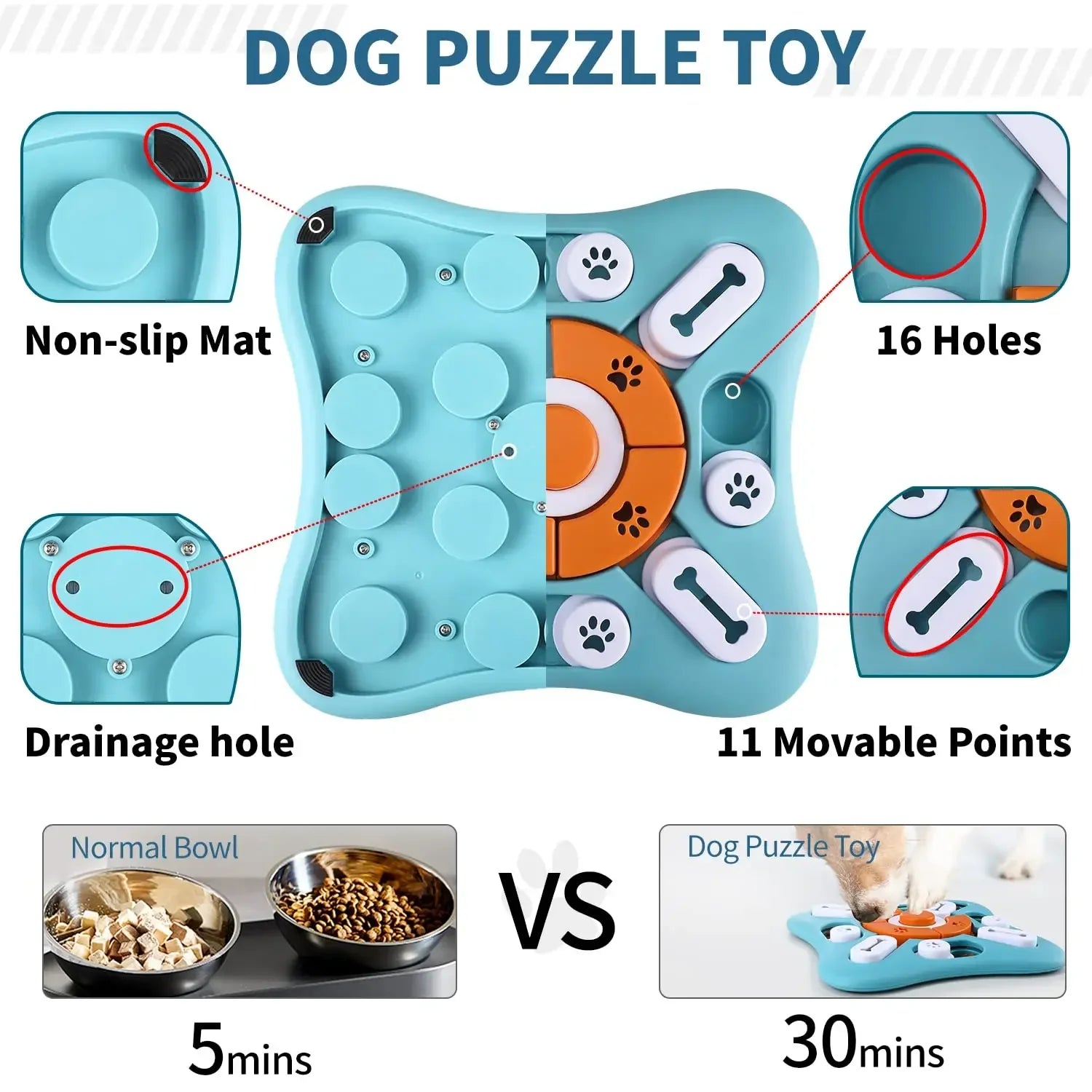 Food dispensing puzzle