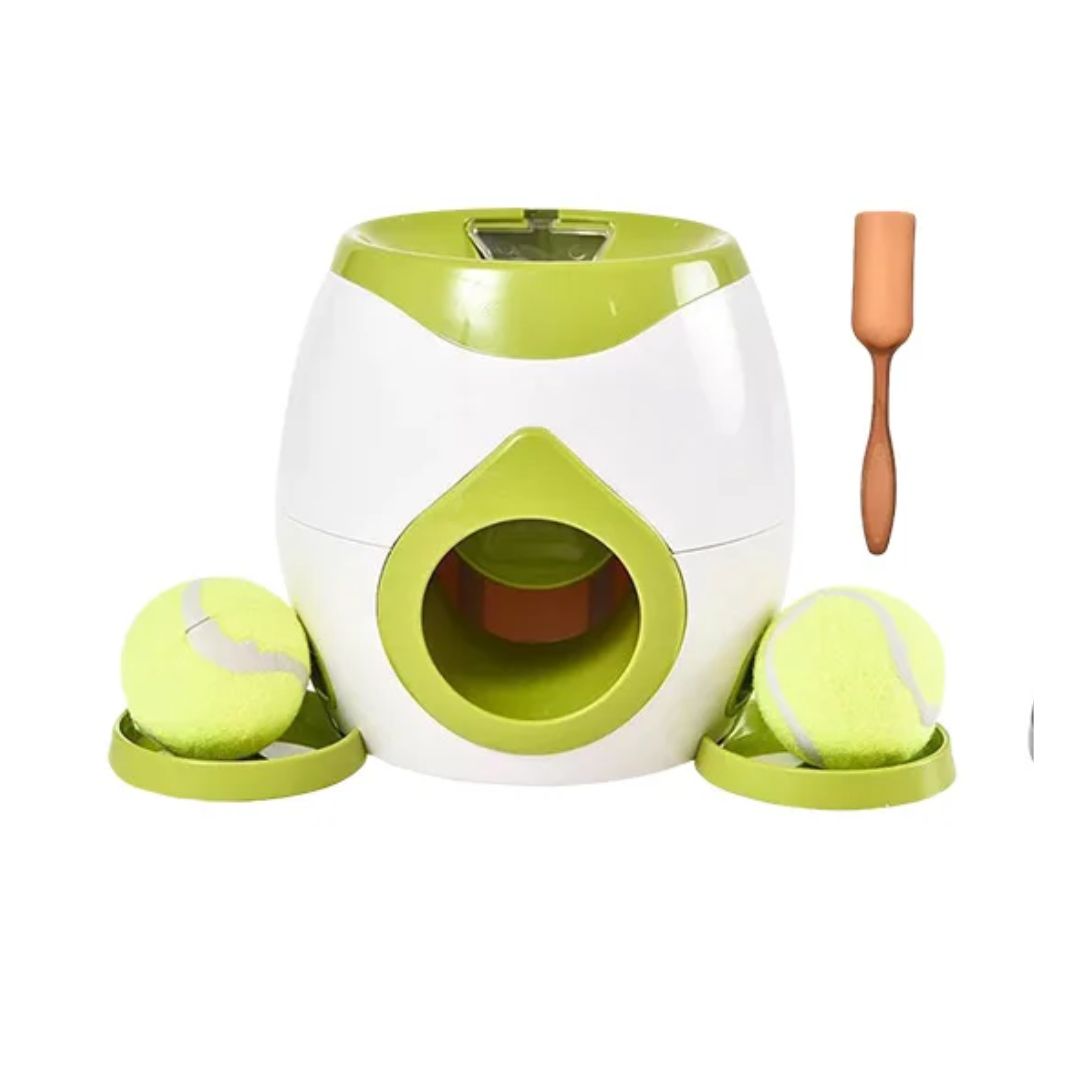 Interactive Pet Ball Launcher for Dogs & Puppies – Slow Feeder & Training Machine