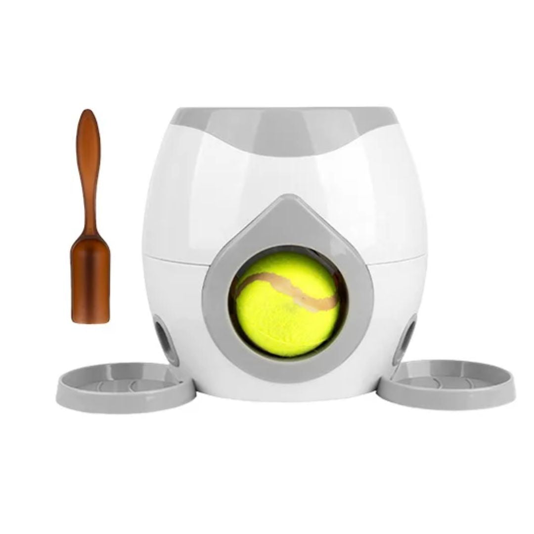 Interactive Pet Ball Launcher for Dogs & Puppies – Slow Feeder & Training Machine